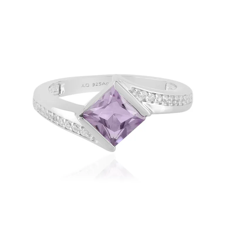 Amethyst-Silberring