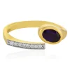 Amethyst-Silberring