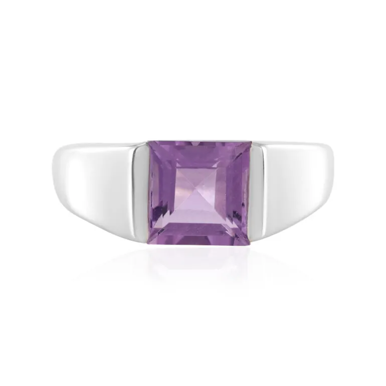 Amethyst-Silberring