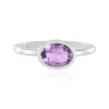 Amethyst-Silberring