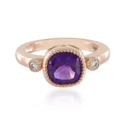 Amethyst-Silberring
