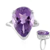 Amethyst-Silberring