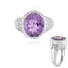 Amethyst-Silberring