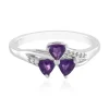 Amethyst-Silberring