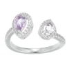 Amethyst-Silberring