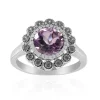 Amethyst-Silberring