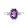 Amethyst-Silberring