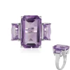 Amethyst-Silberring