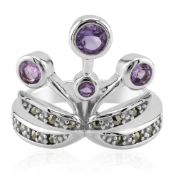 Amethyst-Silberring (Annette classic)