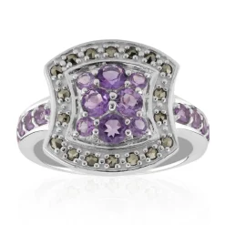 Amethyst-Silberring (Annette classic)