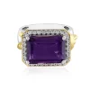 Amethyst-Silberring (Gems en Vogue)