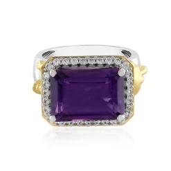 Amethyst-Silberring (Gems en Vogue)