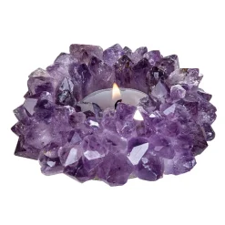 Amethyst-Teelichtkranz (Lapis Vitalis)