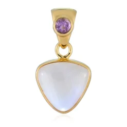 Ametrin-Silberanhänger