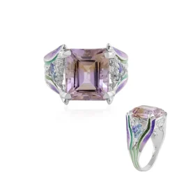 Ametrin-Silberring (SAELOCANA)