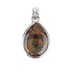 Ammolith-Silberanhänger