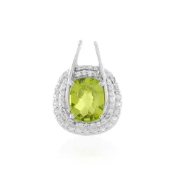 Arizona-Peridot-Silberanhänger