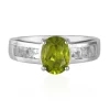 Arizona-Peridot-Silberring