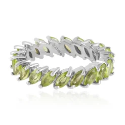 Arizona-Peridot-Silberring
