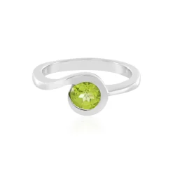 Arizona-Peridot-Silberring