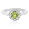 Arizona-Peridot-Silberring