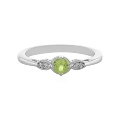 Arizona-Peridot-Silberring