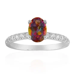 Aurora-Mystik-Quarz-Silberring