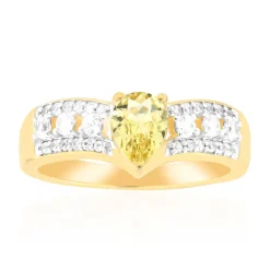 Australischer Goldener Beryll-Goldring