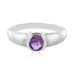 Azur-Quarz-Silberring