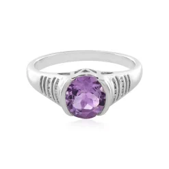 Azur-Quarz-Silberring