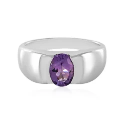 Azur-Quarz-Silberring