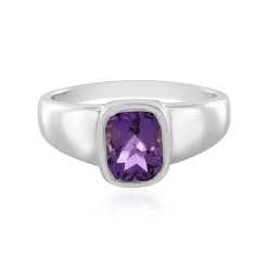 Azur-Quarz-Silberring