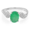 Bahia-Smaragd-Silberring
