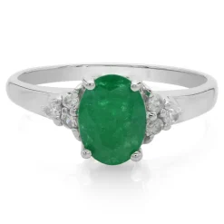 Bahia-Smaragd-Silberring