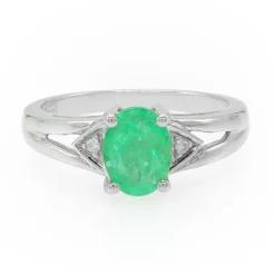 Bahia-Smaragd-Silberring