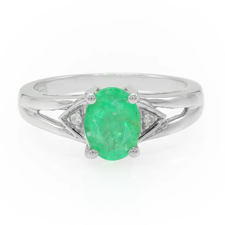 Bahia-Smaragd-Silberring