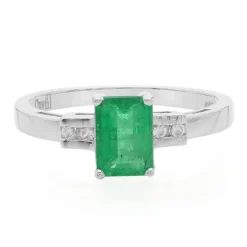 Bahia-Smaragd-Silberring