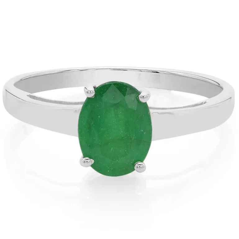 Bahia-Smaragd-Silberring