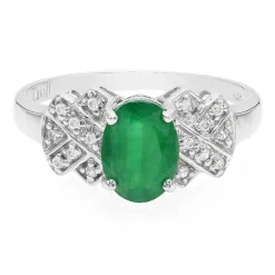 Bahia-Smaragd-Silberring