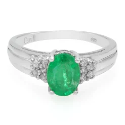 Bahia-Smaragd-Silberring