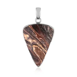 Batik-Jaspis-Silberanhänger (Bali Barong)