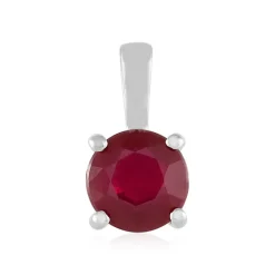 Bemainty-Rubin-Silberanhänger