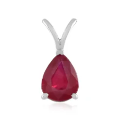 Bemainty-Rubin-Silberanhänger