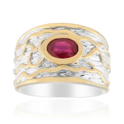 Bemainty-Rubin-Silberring