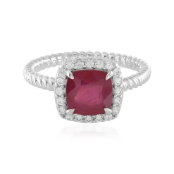 Bemainty-Rubin-Silberring