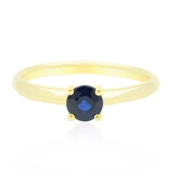 Blauer Ceylon-Saphir-Goldring (de Melo)