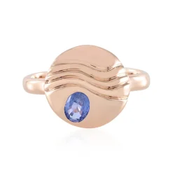 Blauer Ceylon-Saphir-Silberring (SAELOCANA)