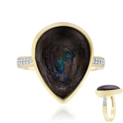Boulder-Opal-Goldring