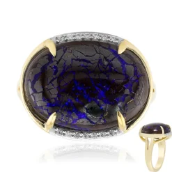 Boulder-Opal-Goldring