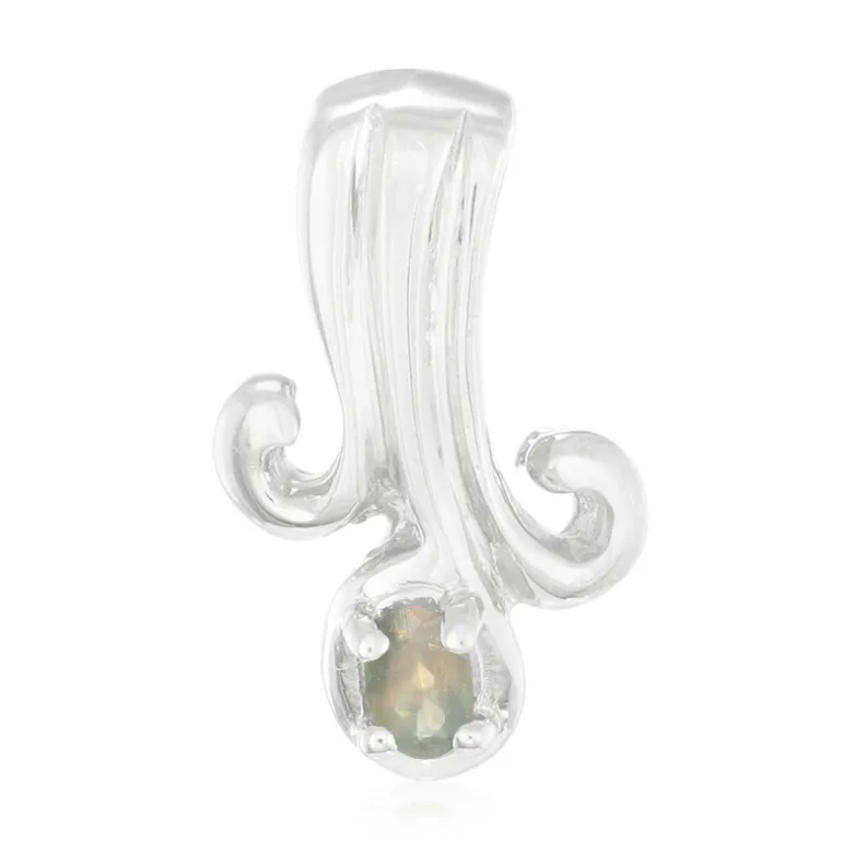 Brasilianischer Alexandrit-Silberanhänger